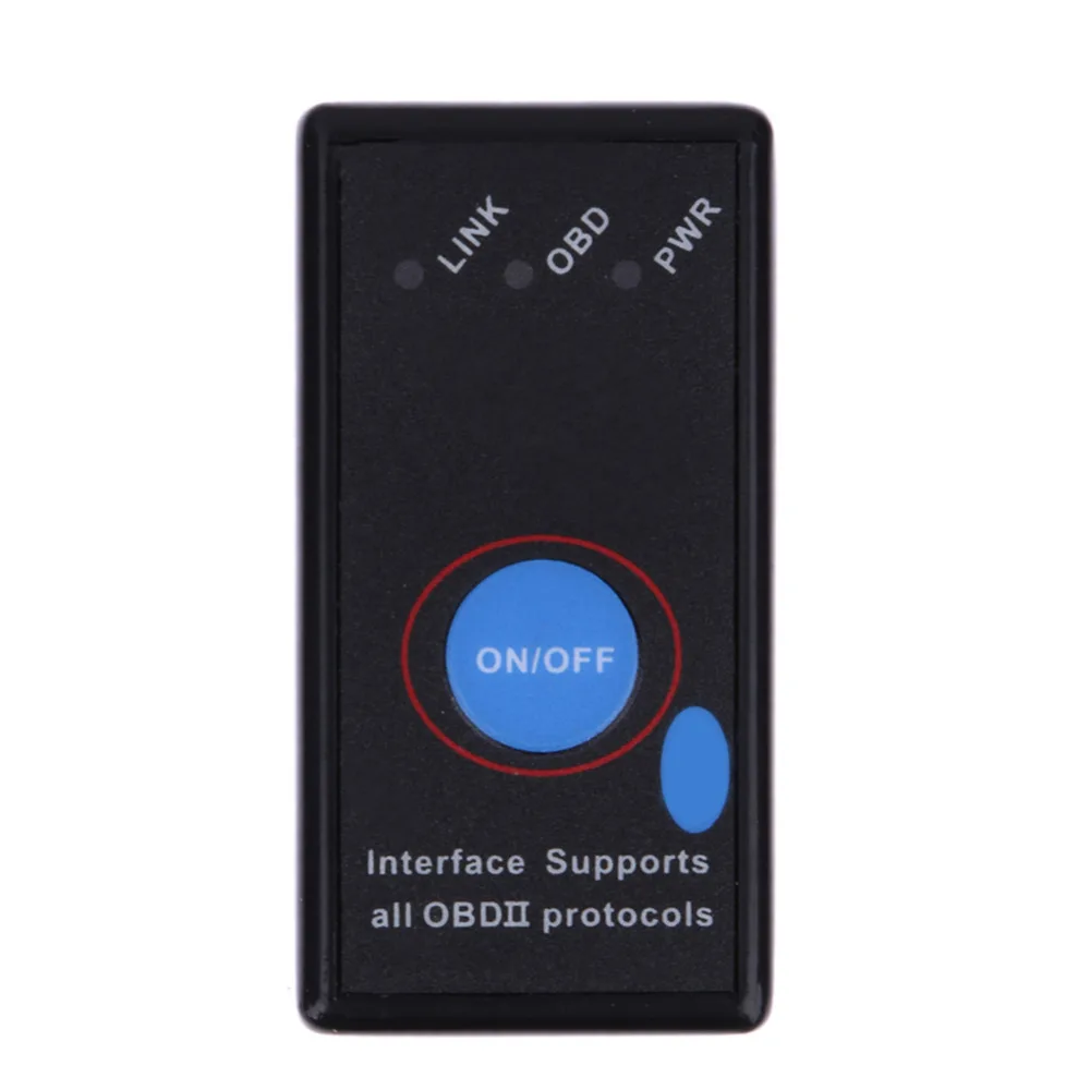 Super V2.1 Elm327 Bluetooth Elm 327 Obd2 ObdII Can bus диагностический инструмент для