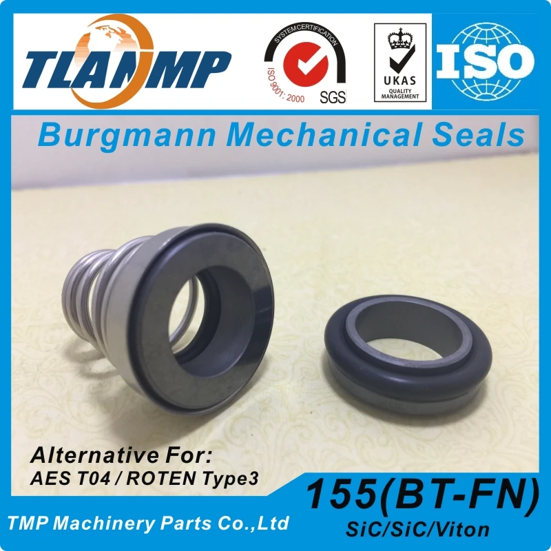 Механическое уплотнение TLANMP 155 15 (материал: SiC VIT) для насосов edua CDX 2CDX(L) | AES T04/Burgmann BT
