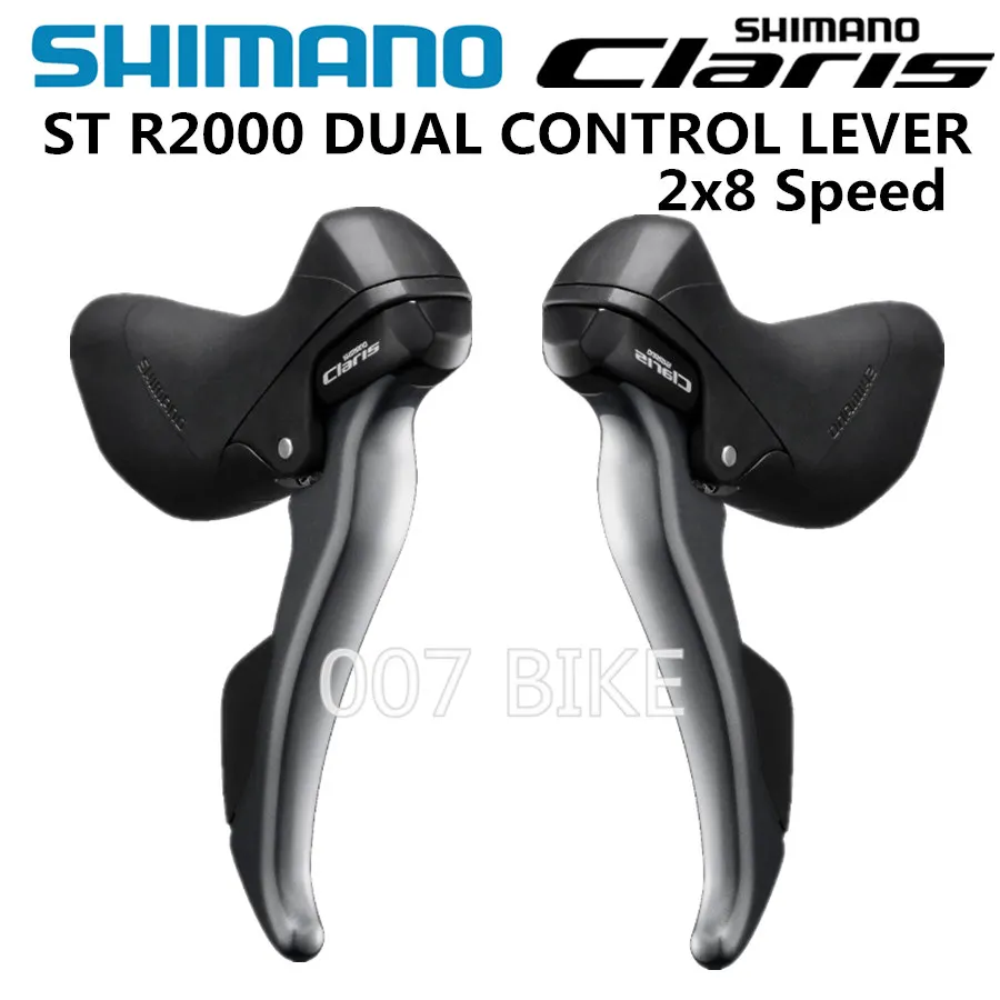 SHIMANO CLARIS ST R2000 двойной рычаг управления 2x8 скорость ST R2000 переключатель дорожный велосипед R2000 переключатель 16 скоростей