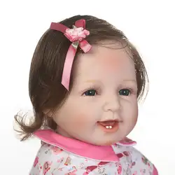 Средства ухода для век подарок Reborn реалистичные силиконовые открыт одежда Playmate унисекс 4 лет куклы детские мягкие детские с 2