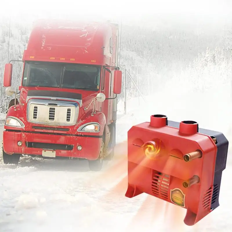 

Hot 24V Universal Car Fan Heater Portable Copper Pipe Motor Air Heating Warmer Windscreen Demister Defroster Defogger Heater