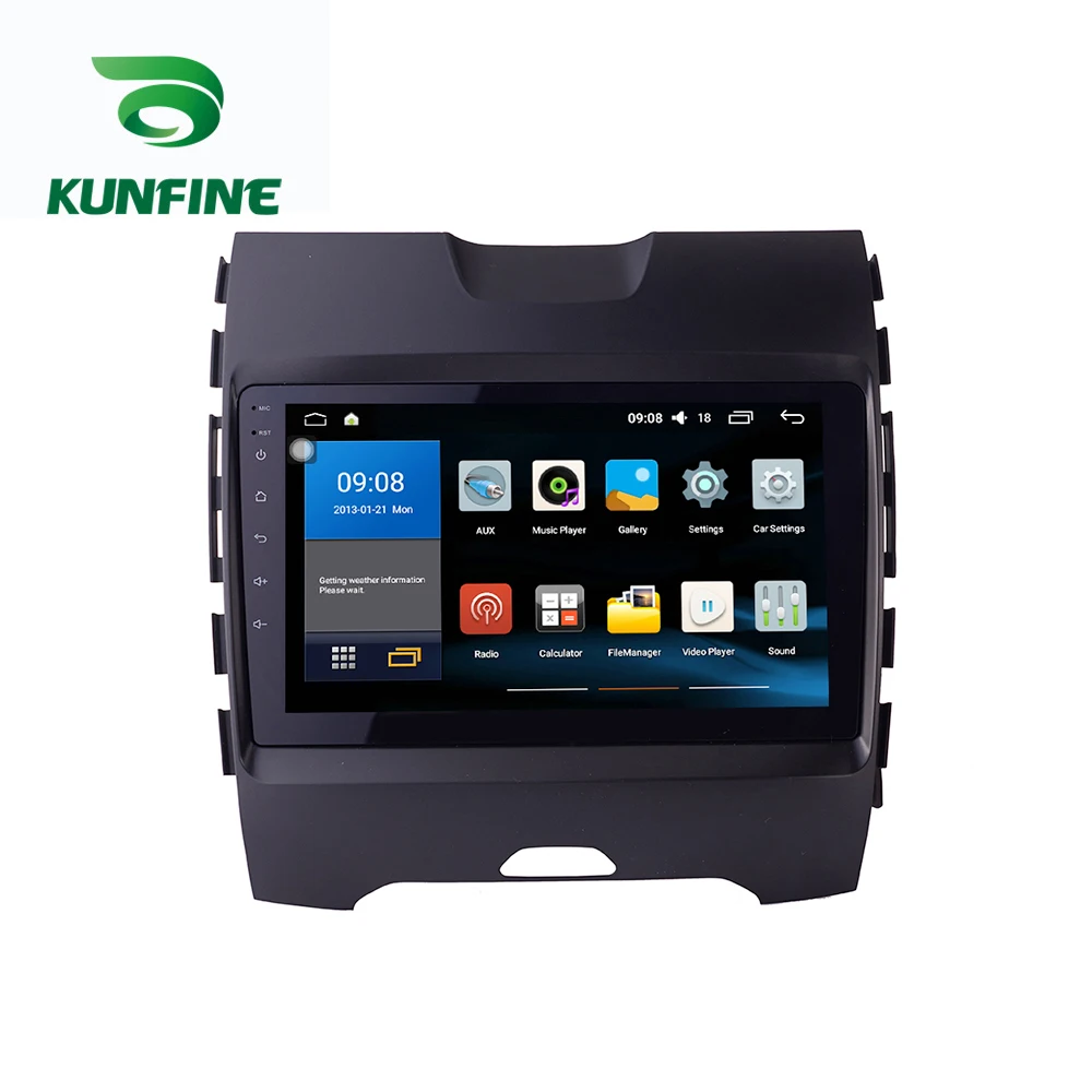 

Octa Core 1024*600 Android 8.1 Car DVD GPS Navigation Player Deckless Car Stereo For Ford Eage 2015 Radio Headunit