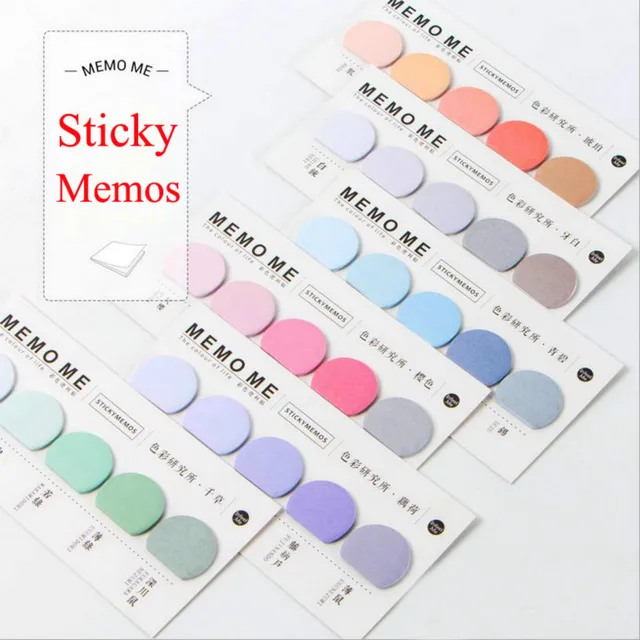 Download NOVERTY Colorful Round Stickers Planner Kawaii Sticky ...