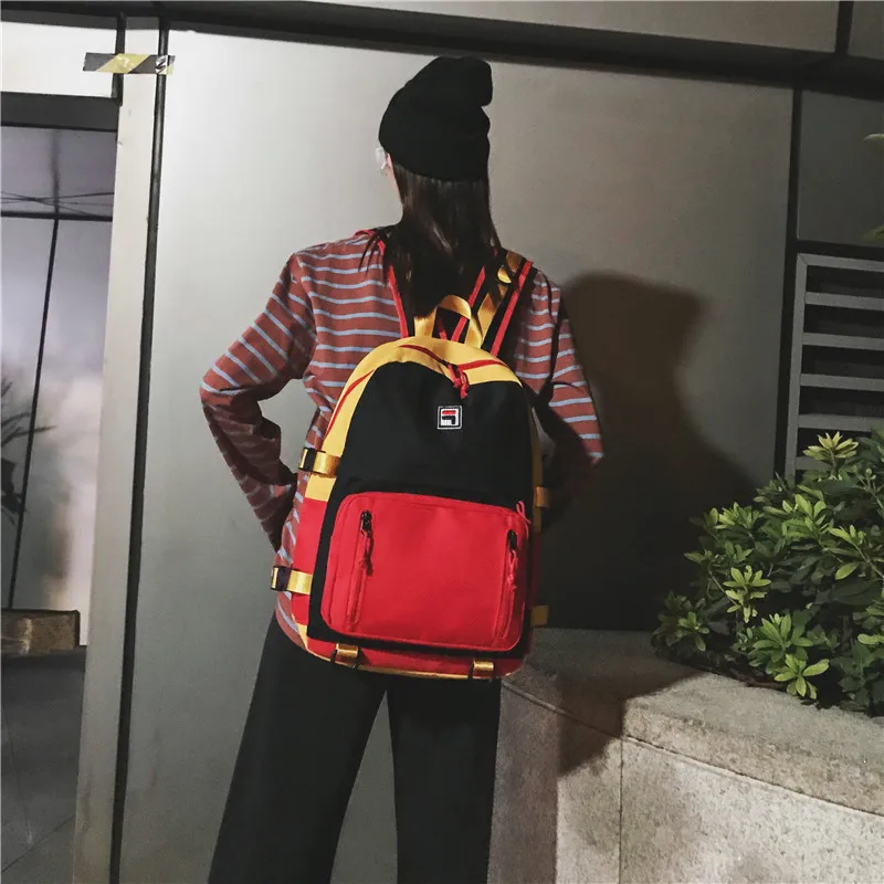 

2019 Female High Quality Canvas Travel Backpack Women Mochila Feminina Sac A Dos Back Pack School Bags For Teenage Girl Rucksack