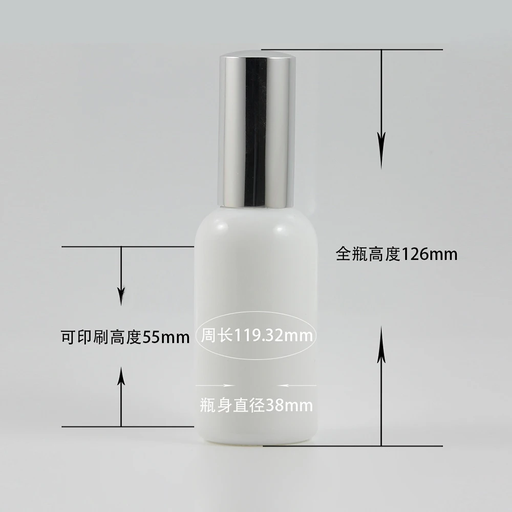 Top 50ml реагент контейнер-капельница для глаз Skincare эфирное масло стеклянная