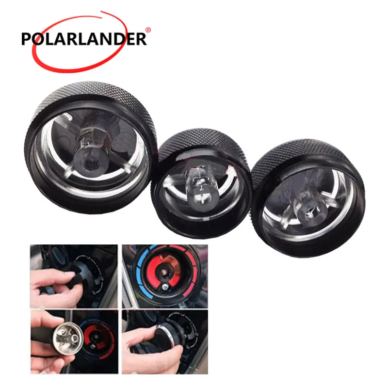 

3pcs/set Air Conditioning Aluminum AC Knob Heat Control Button Car Styling For Hyundai Elantra/Verna Accessories Car Accessories