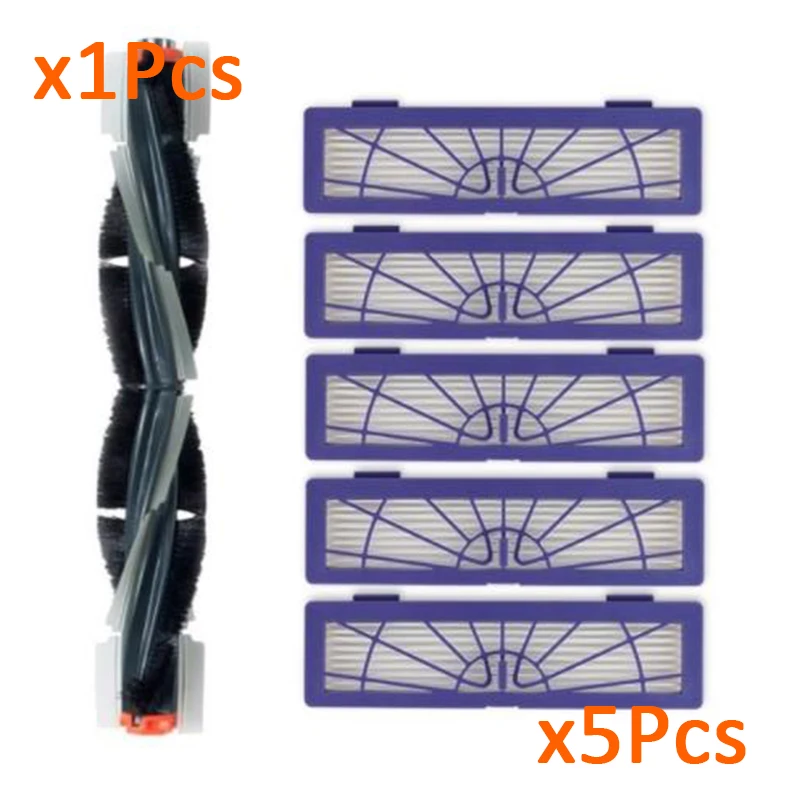 

1set of new Combo Brush Brush and Filters kits high quality suitable For Neato Botvac D Series 70e D75 D80 D85