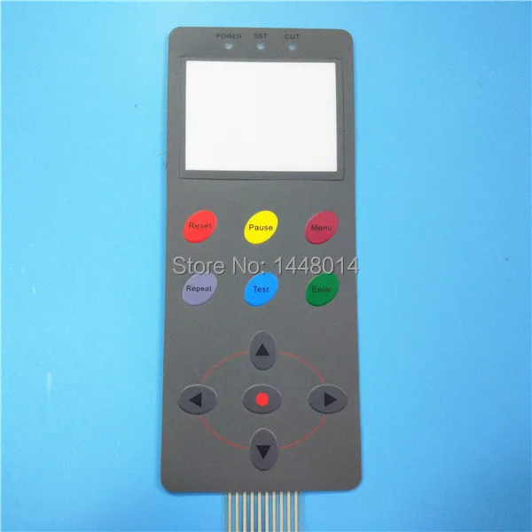 

Vinyl cutter plotter Kuco keyboard for Kuco teneth TH1300 / TH740 / TH740LX / TH330LX key board control panel card 1pc