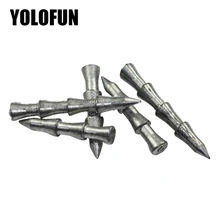 0,9 г 1,3 г 1,8 г свинцовые грузила для ногтей, Аксессуары для рыбалки 10 20 30 шт./лот