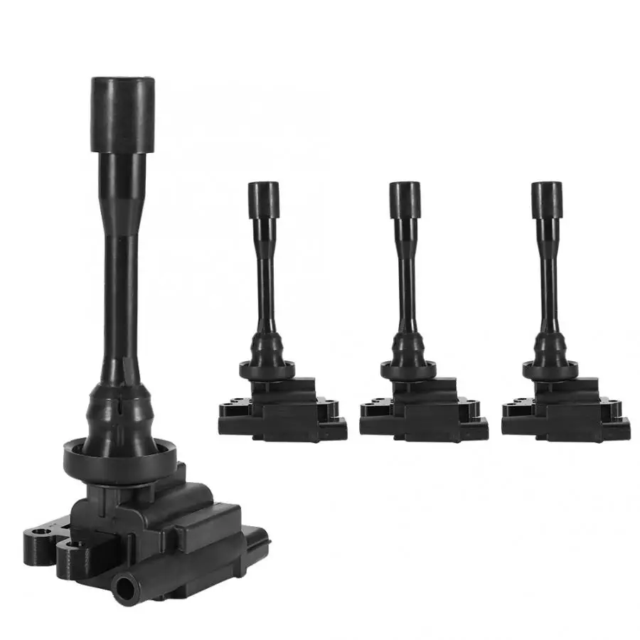 ignition distributor UF295 4Pcs Auto Engine Ignition Coil for MITSUBISHI CHRYSLER DODGE coil connectors | Автомобили и мотоциклы