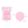20pcs/pack Women Foundation Powder Smooth Sponge Puff Dry Wet Use Pro Makeup Facial Face Cleaning Pad Tools Round Shape 5