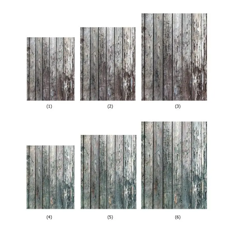 

1pcs Background Cloth for photographic props Wood Plank Texture Photography Backdrops Art Fabric Photo Background Cloth