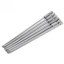 6 шт. 150 мм Отвертка Torx биты длинная электрическая отвертка с магнитным наконечником Набор бит многофункциональные отвертки инструменты PH1 PH2