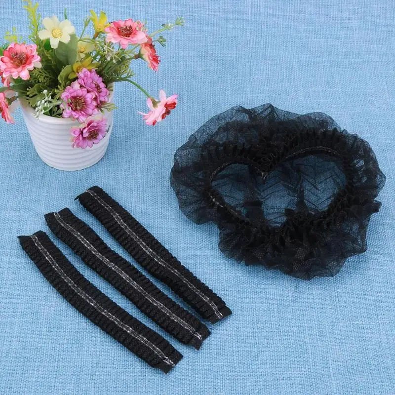 

100pcs Plastic Disposable Bath Hat Women Home Waterproof Shower Cleaner Cap Spa Hair Salon Waterproof Show Hats Bathroom parts