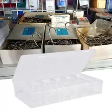 3 размера PP Пластик ящик для рыболовных снастей 18/36/24 отсека приманка крючок приманки ящик-органайзер для хранения рыболовных принадлежностей