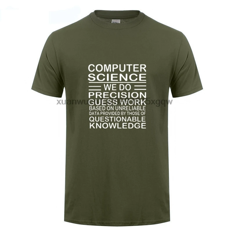 

GILDAN Computer Science T Shirt Funny Mens Computing Programmer Programming Fresh Design Summer Good Quality