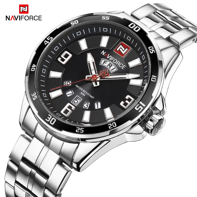 

NAVIFORCE Top Brand Men Fashion Analog Quartz Wrist Watch Military Sports Watches Men's Waterproof Clock Male Relogio Masculino