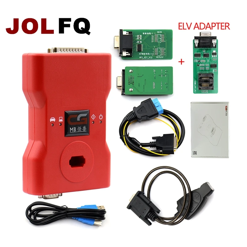 

2019 DHL Free CGDI Prog MB for Benz Car Key Add Fastest for Benz Key Programmer Support All Key Lost with Free ELV adapter