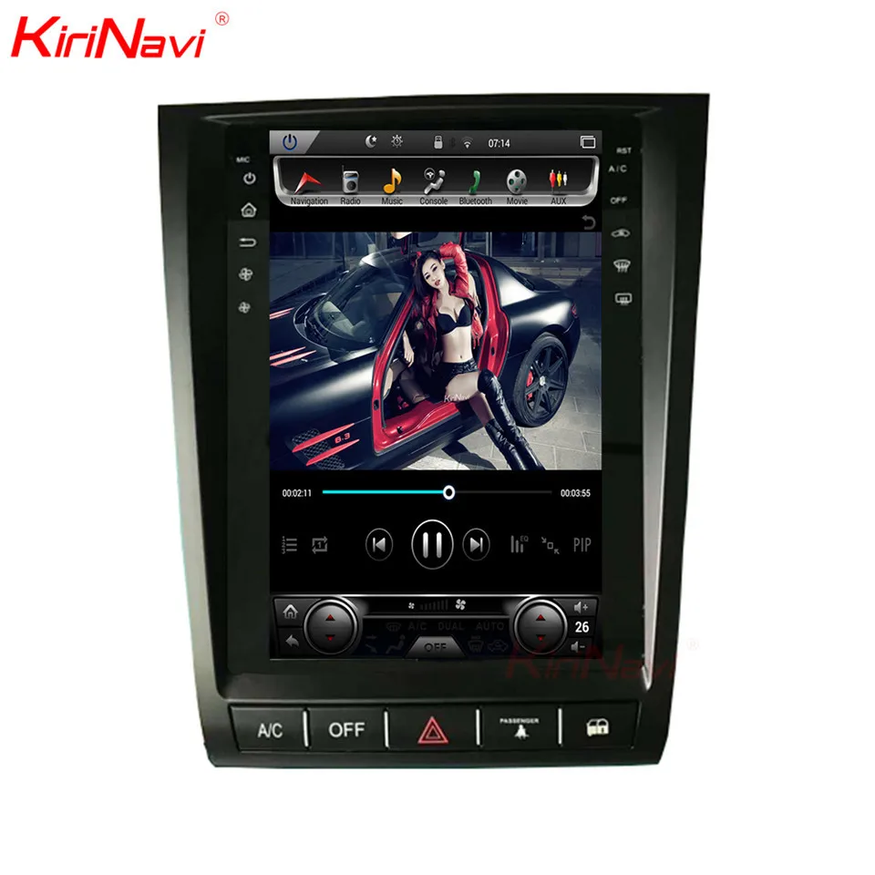 

KiriNavi Vertical Screen Tesla Style Android 6.0 Touch Screen Car Radio GPS Navigation For Lexus GS GS300 GS460 GS350 2004-2011