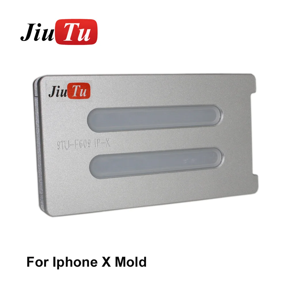 LCD Outer Glass OCA Laminating Aluminium Mold For iPhone X UV Glue Positioning Alignment Laminator Metal Mould With  Mat