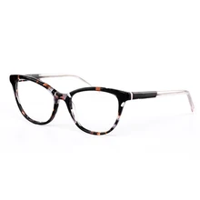 Оптические очки оправа мужские модные очки с принтом ацетатная оправа для очков для женщин прозрачная линза классические унисекс очки