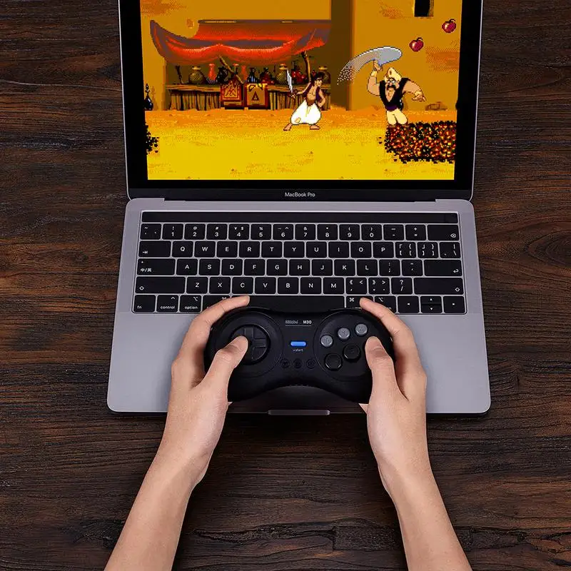 8BitDo M30 2.4G Wireless Gamepad Bluetooth Controller for the Original Sega Genesis and Sega Mega Drive - Sega Genesis