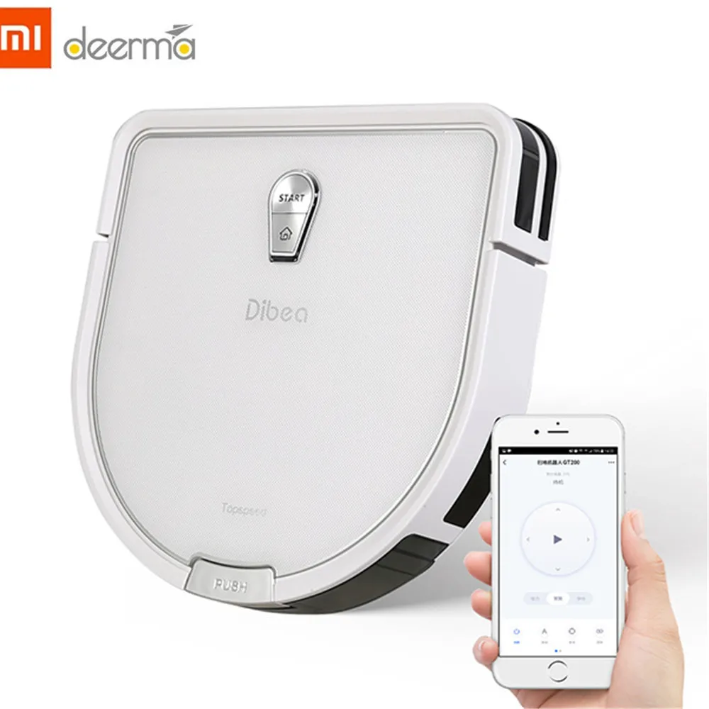 Dibea GT200 Smart Gyroscope Robotic Vacuum Cleaner Automatic Intelligent Cleaning Robot