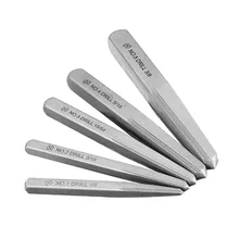 5 шт. 1/8 3/16 15/64 5/16 3/8 дюймов поврежденный гайка устройство для извлечения болтов комплект сломанный болт серьги-гвоздики квадратной формы, инструмент для удаления Комплект Щепка