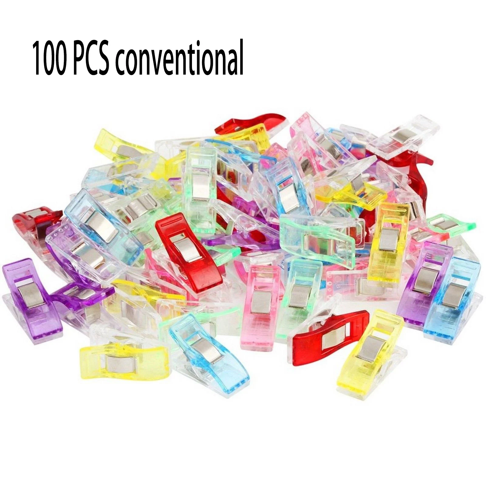 

20-100PCS Lots Clover Clips For Crafts Quilting Sewing Knitting Crochet