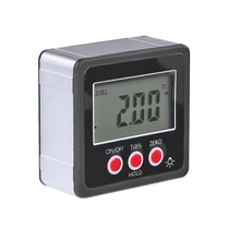 ANENG Точный Цифровой Инклинометр транспортир водонепроницаемый уровень Коробка Угол Finder коническая коробка с магнитным основанием