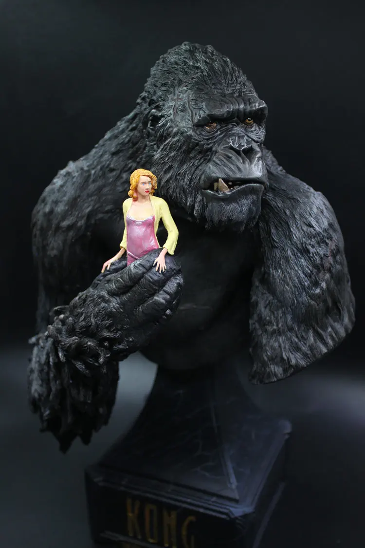 

New 1/6 Resin Film King Kong Anne Statue Desktop Decoration Decoration Gift Toys Free Shipping