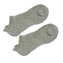 1 Pair Mens Sports Socks Low Cut Anti-slip Athletic Socks for Running Training(Green