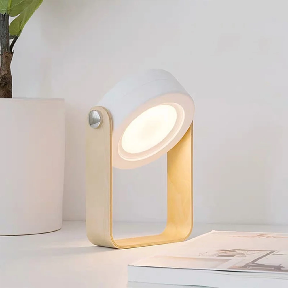 

Foldable LED Wooden Portable Lantern Bedside Lamp For Children Book Light Children's Bedroom Luminary LED Night Light