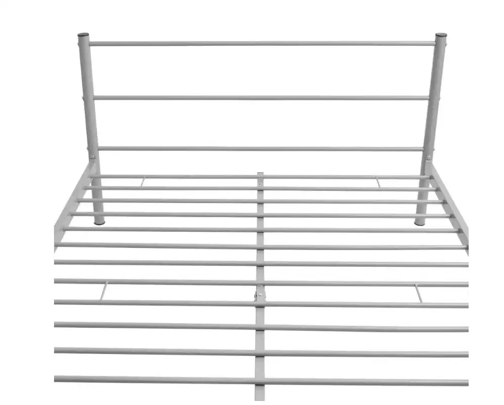  vidaXL Giantex Metal Steel Bed Frame with Stable Metal Slats Headboard Footboard Steel Bedroom Furn - 32979690037