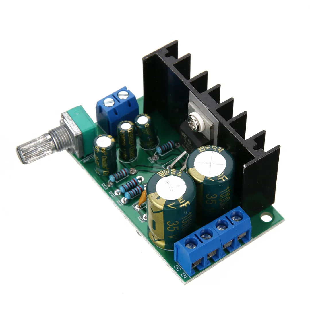 

TDA2050 Digital Audio Amplifier Board 4-16Ohm TDA2050 Mono Channel Audio Power Amplifier Module DC 12-24V