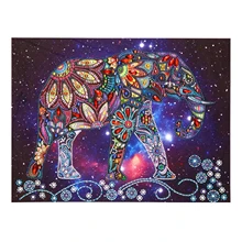 Фото на заказ! Алмазная вышивка крестиком специальная форма алмазная картина животное слон 5D Diy украшение дома картина декор для дома