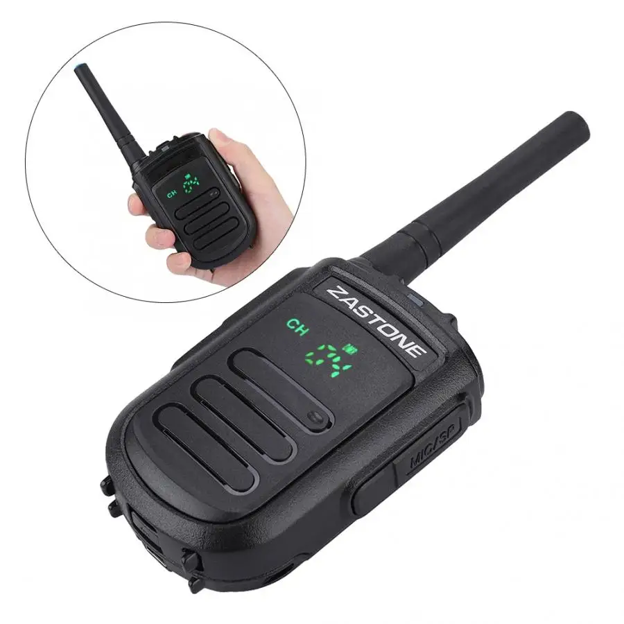 Портативная рация Zastone Mini9+ DMR цифровая двухсторонняя рация UHF 400-470MHz Ham Walkie Talkie 128CH 100-240V Walkie-Talkie