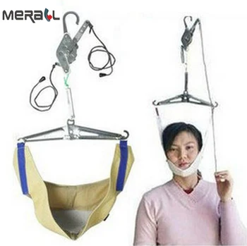 

Over Door Cervical Traction Neck Massager Device Kit Adjustment Chiropractic Back Head Massager Relaxation Stretcher