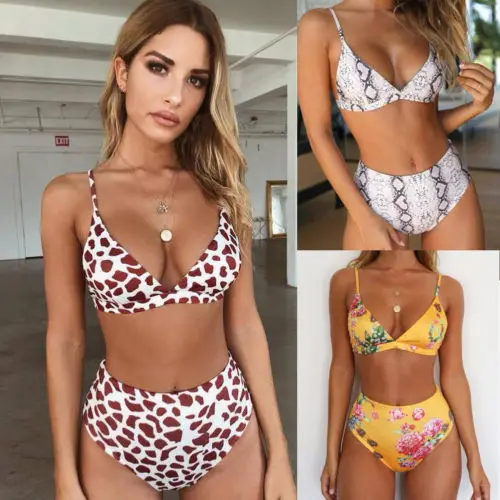 push up high waisted bikini