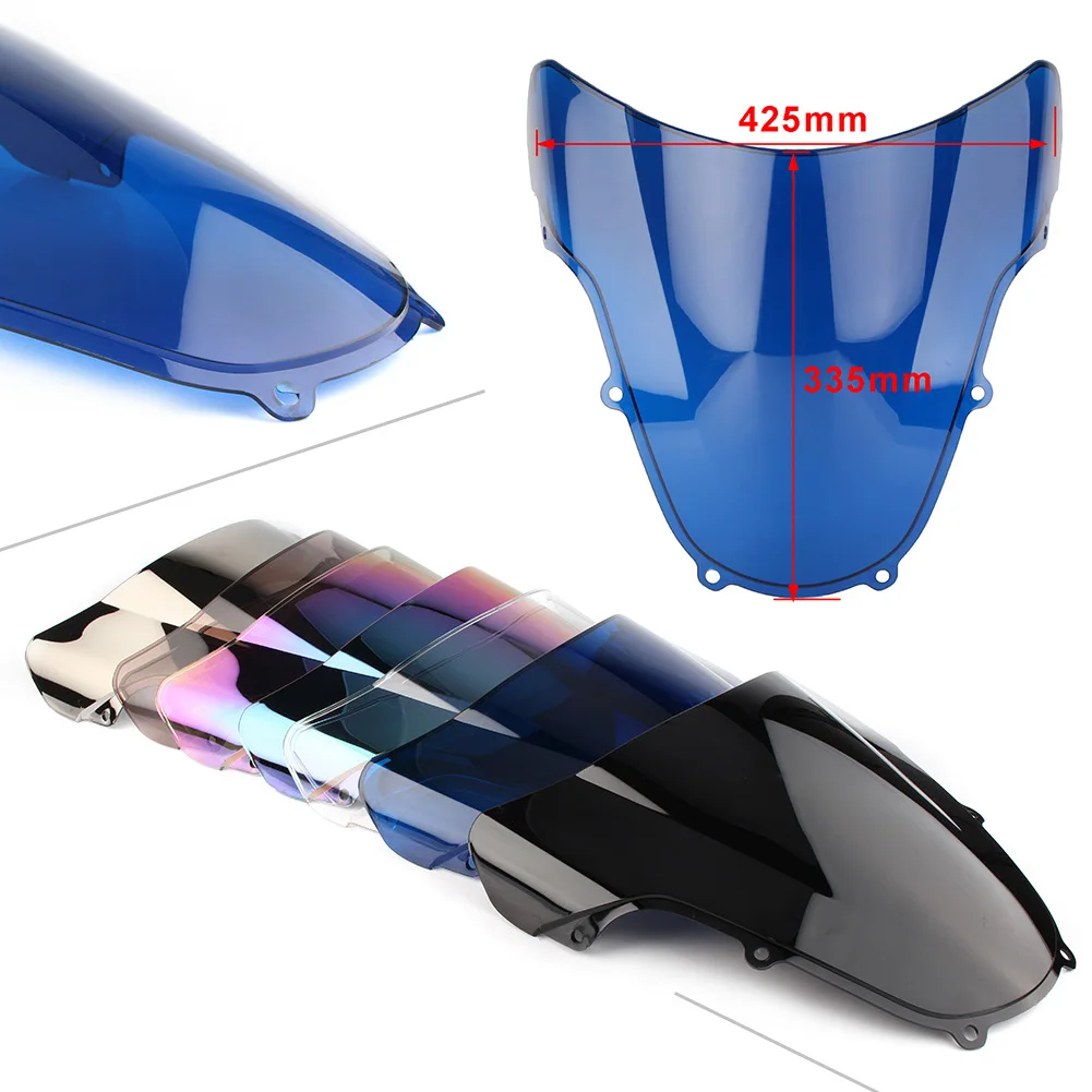 

GSXR600 GSXR750 K1 Motorcycle Windshield Windscreen For Suzuki GSXR600 GSXR750 2001 2002 2003 & GSXR1000 2001-2002 Double Bubble