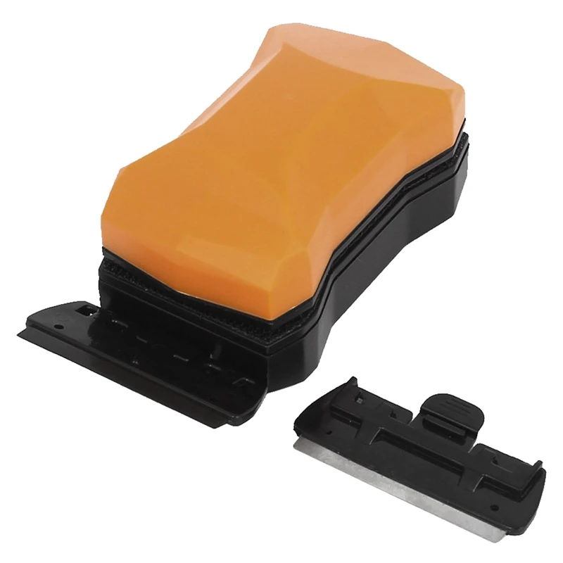 

Aquarium Glass Magnetic Cutter Scraper Cleaner Remover Orange Black