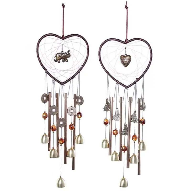 

Dreamcatcher Wind Chimes Metal Tube Bell Wind Chimes Hanging Pendant Door Home Decor Ornaments Craft Gifts