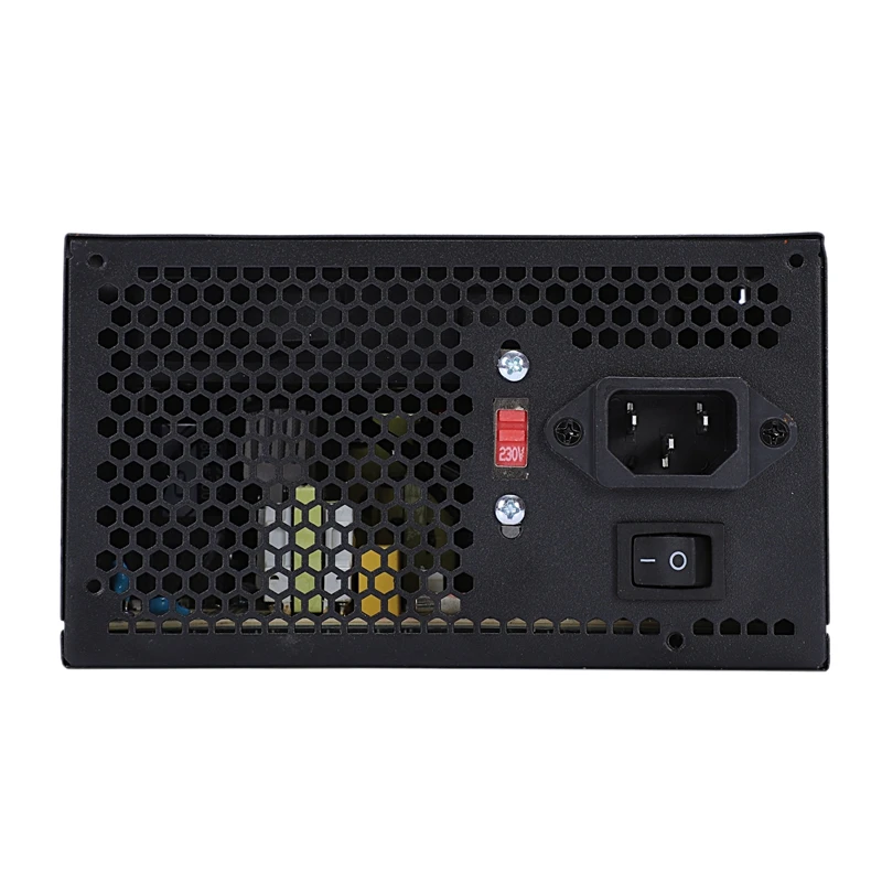 170-260 V ماكس 600 W امدادات الطاقة Psu Pfc الأحمر 12 سنتيمتر مروحة كاتمة للصوت 24Pin 12 V جهاز كمبيوتر شخصي Sata الألعاب Pc امدادات الطاقة ل إنتل Amd كوم