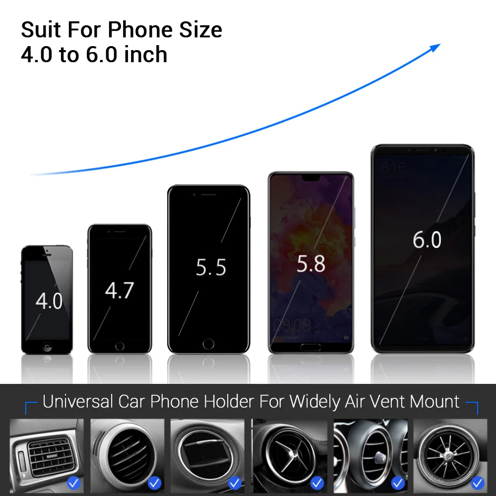 KISSCASE автомобильная подставка для телефона для iPhone XS Max X 8 7 Plus гравитационный кожаный держатель для телефона для Xiaomi Redmi Note 7 5 4 Mi6 Mi8