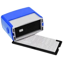 Портативный резиновый штамп на заказ индивидуальное самописание комплект печатей для DIY Бизнес Имя Адрес номер Печатный Черный/синий/красный