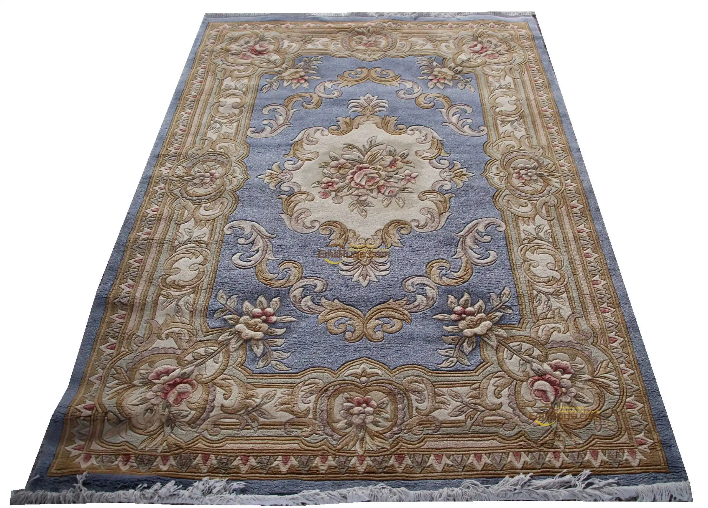 

wool french carpet About machine made Thick Plush Savonnerie Rug Carpet Made To Order 137X198cm 4.5'X6.5' 511 208 gc85savyg28