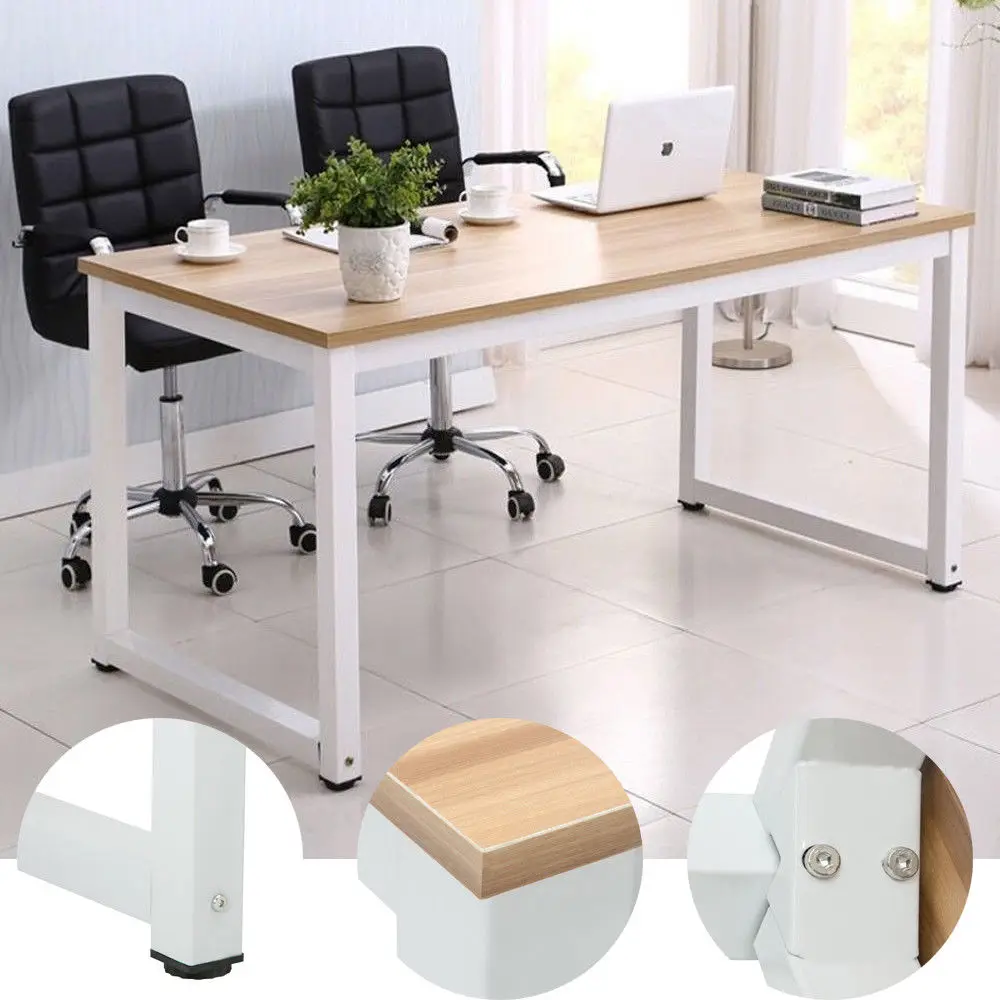 Computer Desk PC Laptop Table Workstation Study Home Office Furniture Wood Desk