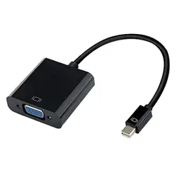 Дисплей Thunderbolt Порты и разъёмы dp Mini DP To VGA Adapter конвертер кабель для Apple MacBook Air iMac Pro ThinkPad X1 ND998