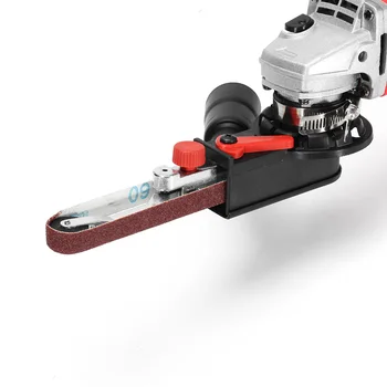 

5/8''-11Electric Sanding Belt Grinder Machines Mini Polishing Angle Grinding Adapter Attachments Wood Metal Sander Polisher Tool
