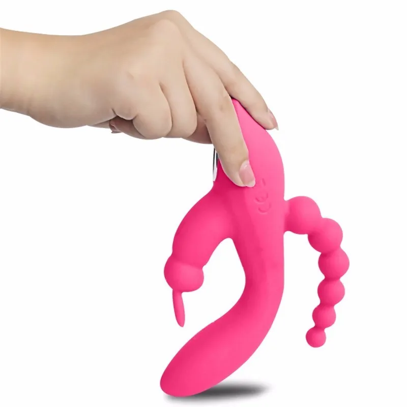 Кролик вибратор G Spot Дилдо Вибратор Секс игрушки для женщин 12 Скоростей USB зарядка